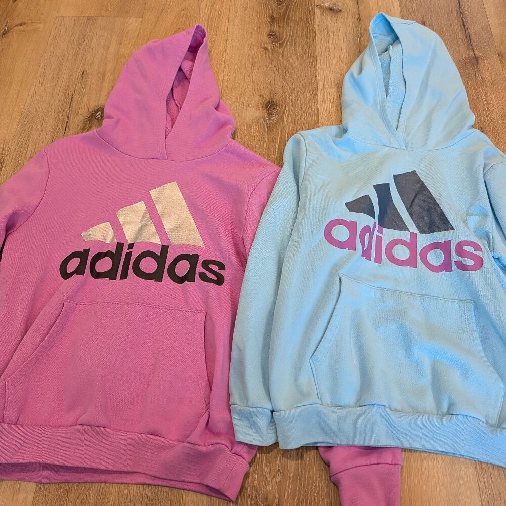 Lot of 2 adidas Hoodies - Kids Size 16